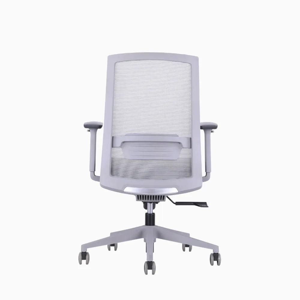 Ken plus grey ergonomic chair in full mesh