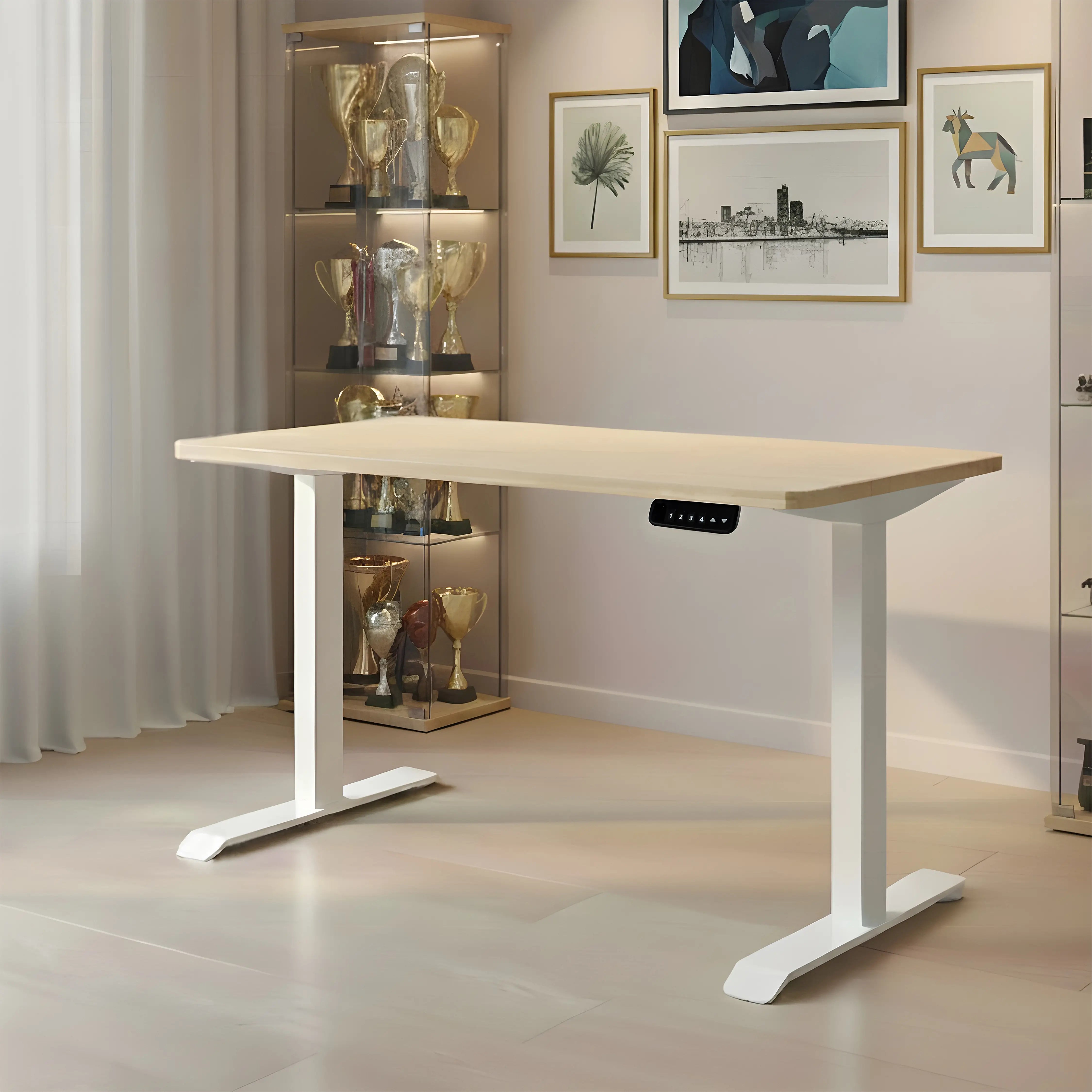 S Deck Pro Adjustable Table lifestyle