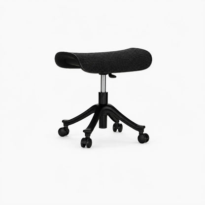 Fuse Pro ergonomic footrest and mini stool in black by Serone Asia Singapore