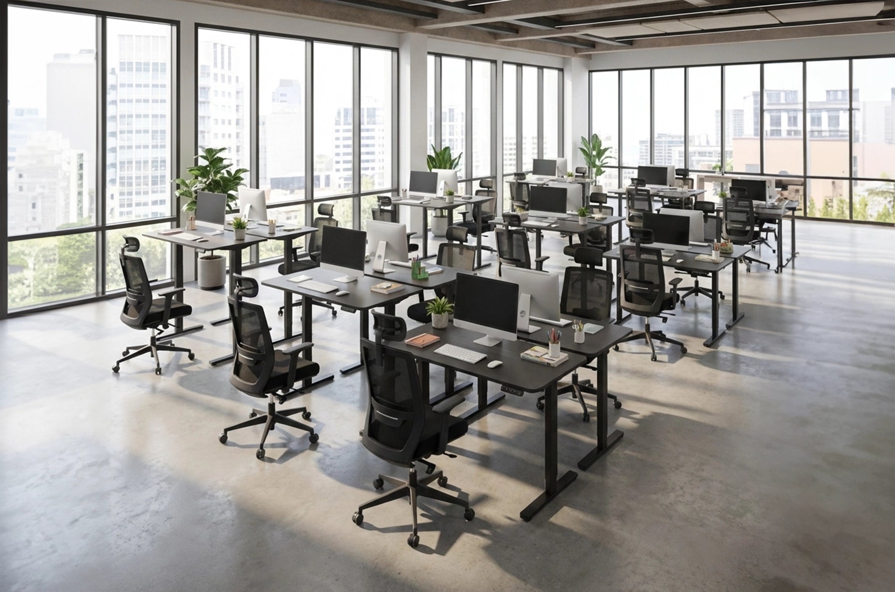 office chairs and office desks