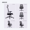 MK ergonomic office chair angles high-back and mid-back office chair
