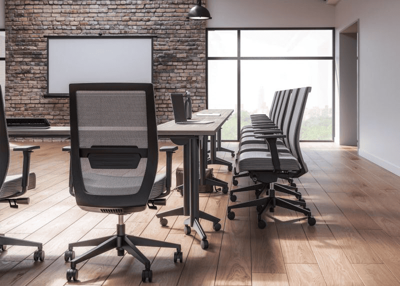 ergonomic office chairs in singapore - meeting room setting