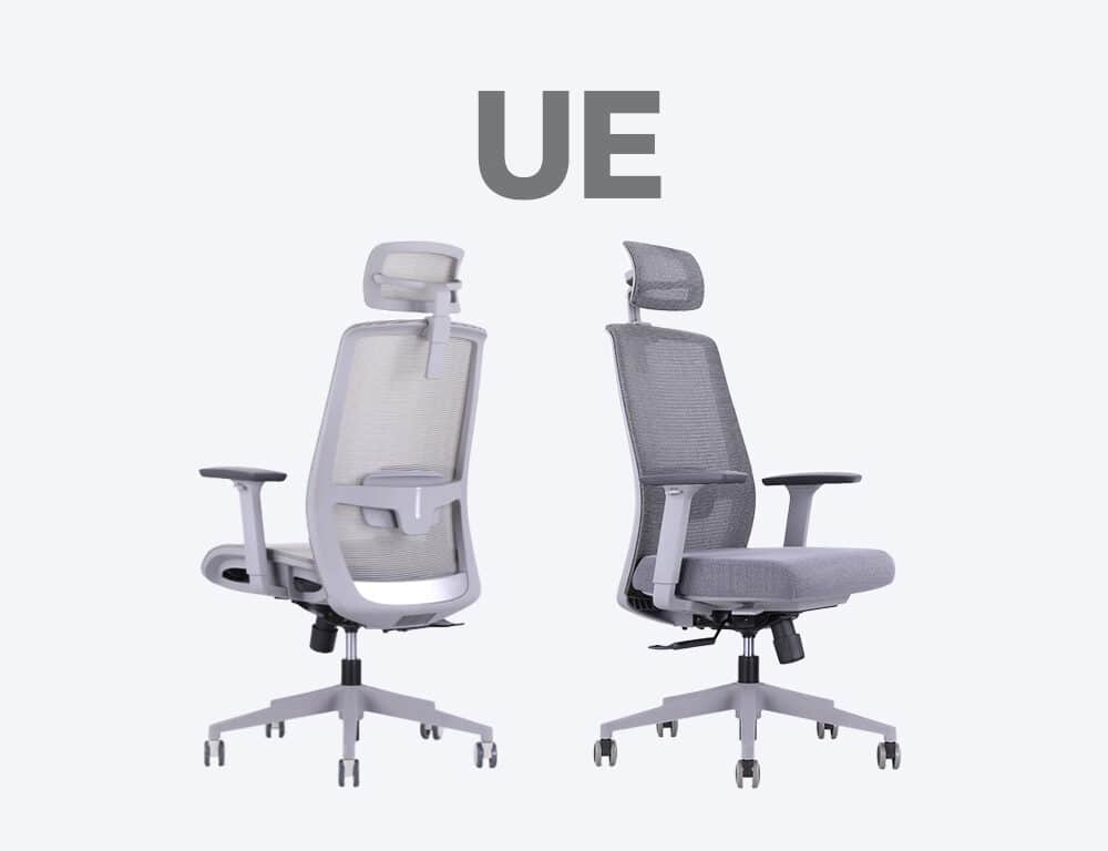 UE GREY - Ergonomic office chair