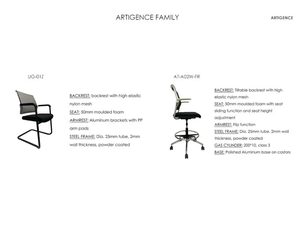 Artigence visitor chair