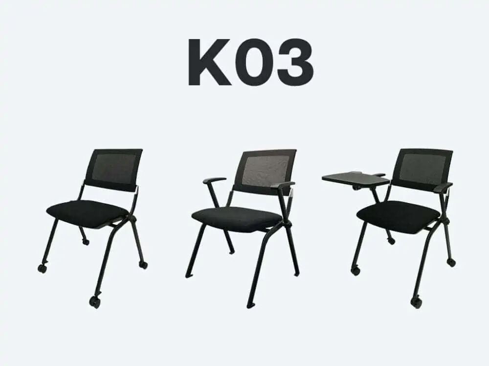 different configurations of k03 training chair