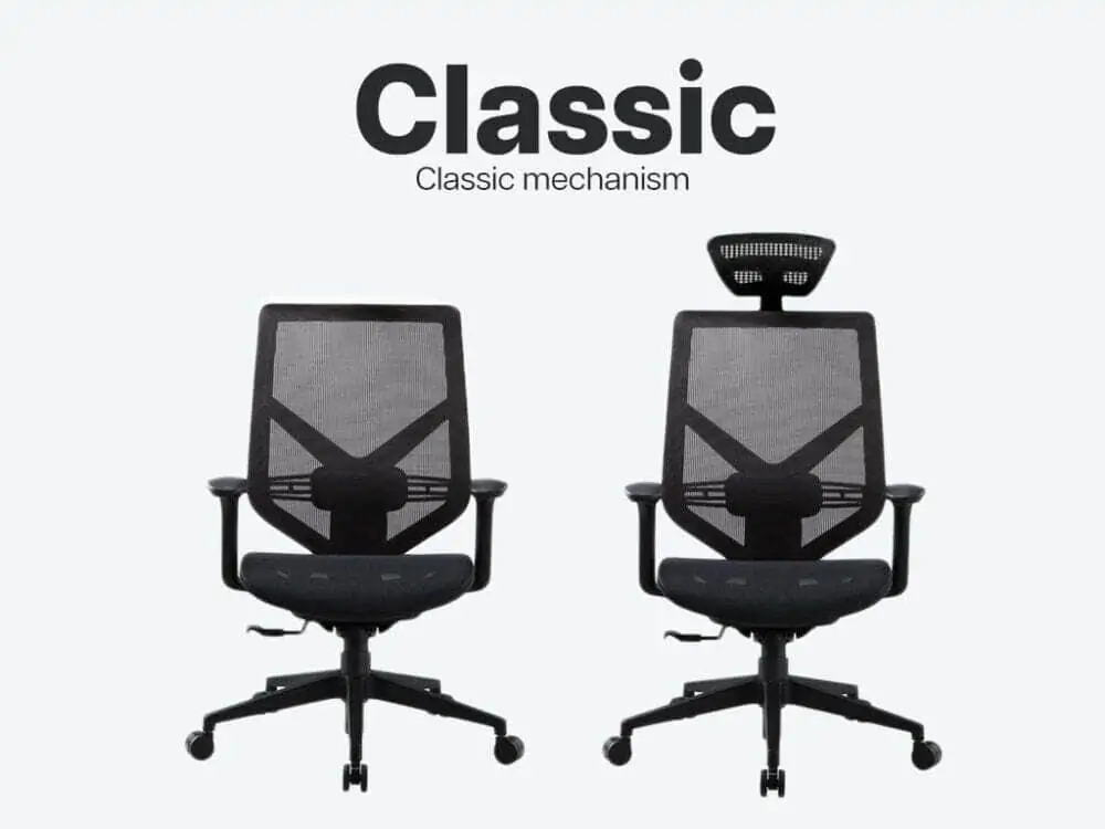 Tender form full mesh ergonomic office chair - classic in high-back and mid-back