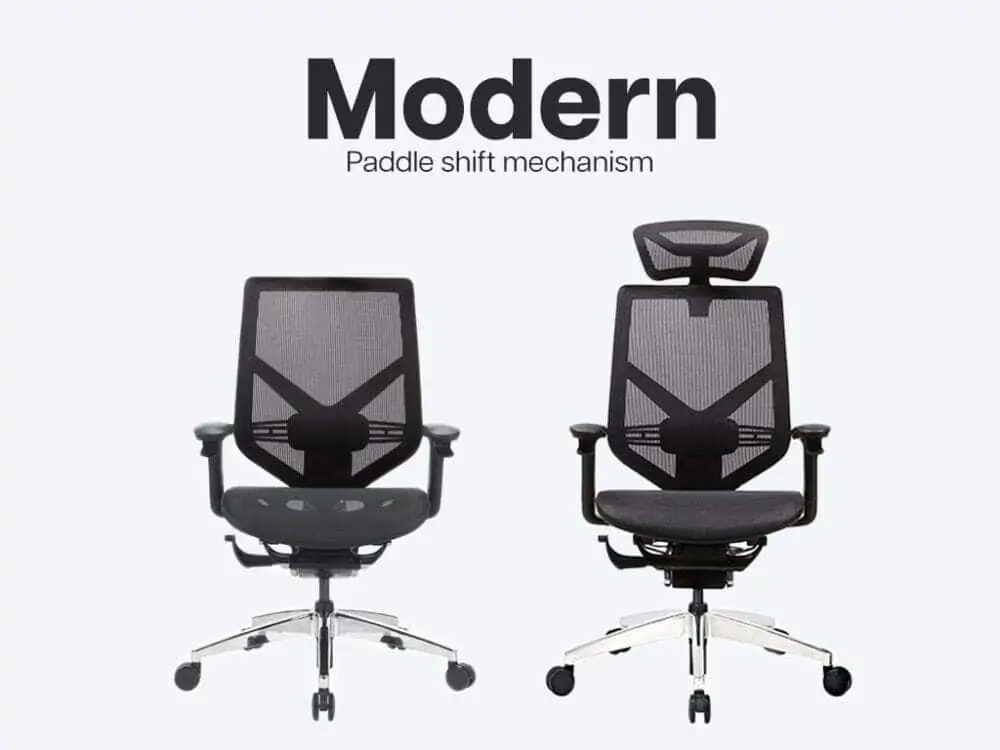 Tender form full mesh ergonomic office chair - modern in high-back and mid-back